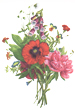 Vintage Jean Louis Prevost floral prints